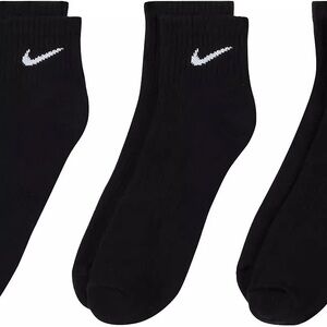 Nike Black Crew Socks